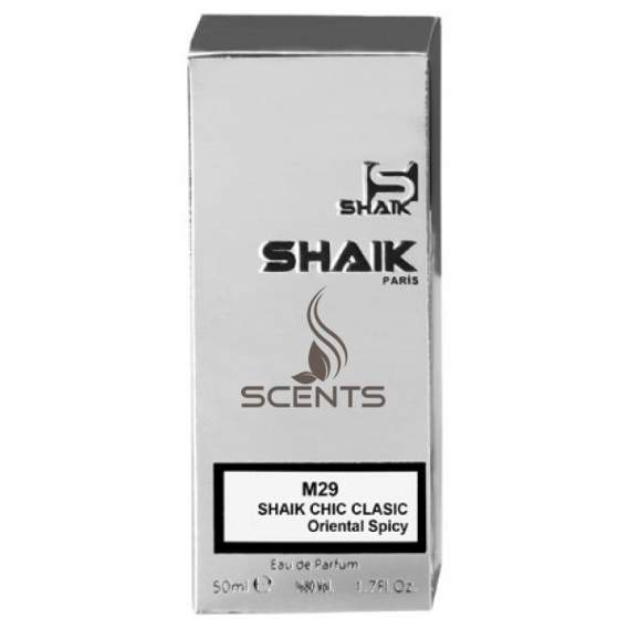 Shaik M 29 духи для мужчин аналог аромата Carolina Herrera Chic for Men